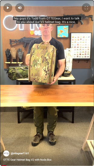 "OTTE Gear V2 Helmet Bag - tactical padded helmet bag with night vision storage"