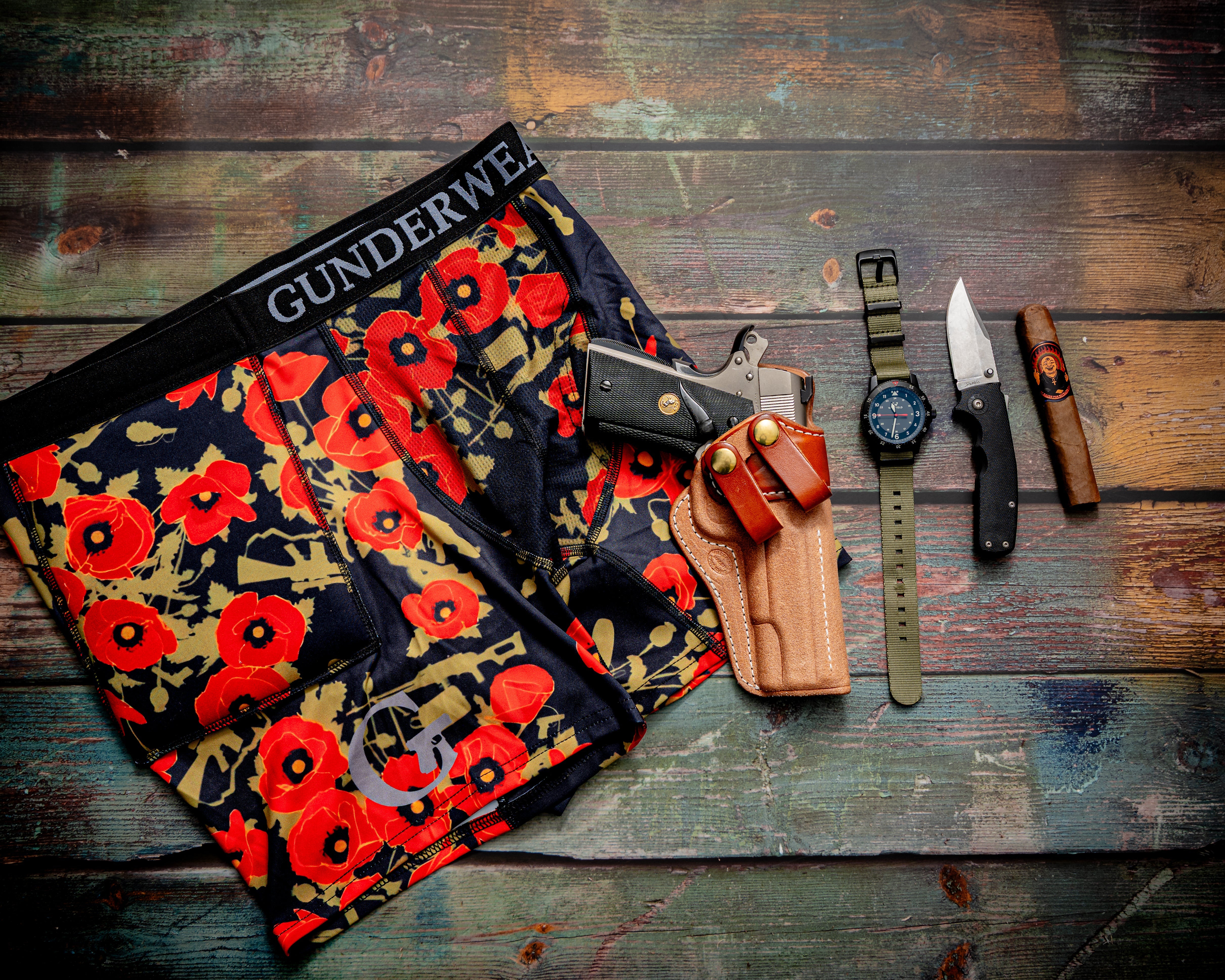 otte gear poppies of war OTTE GEAR x GNDRWR Poppies of War GUNDERWEAR Hip/duty / Small / Right