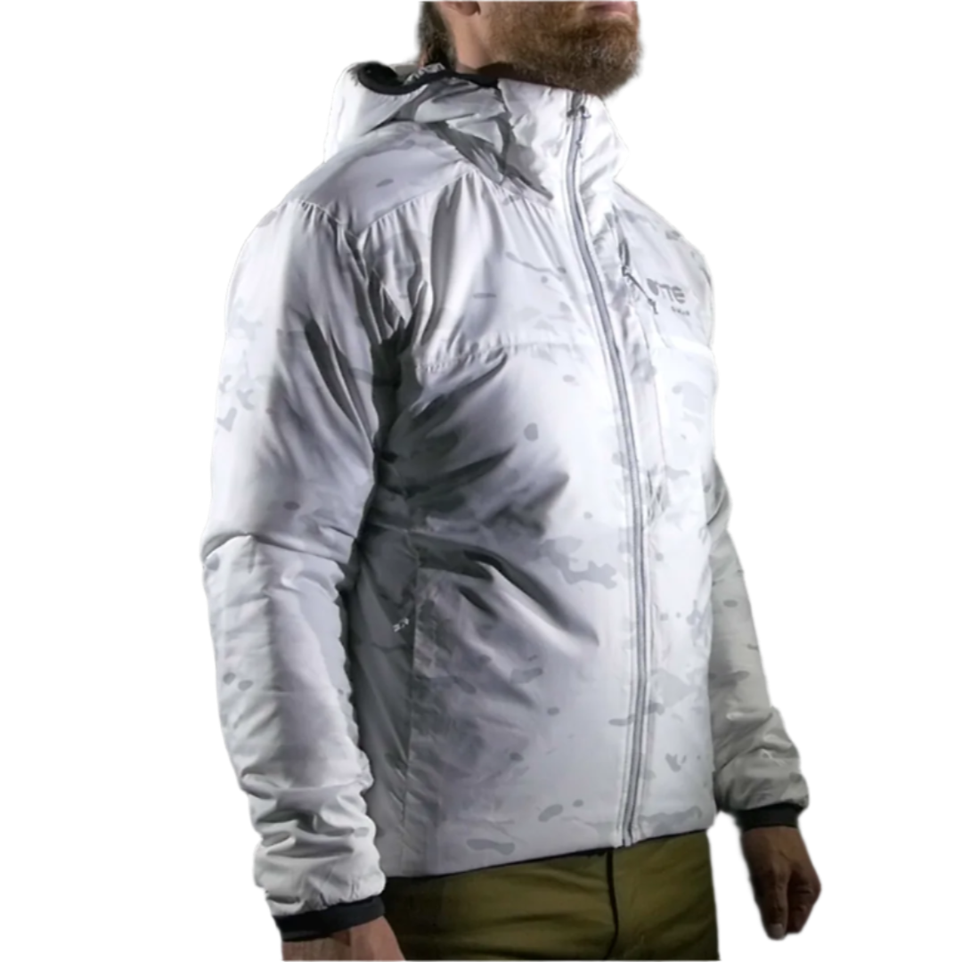 Men's Camo Print Water Repellent Insulated Jacket