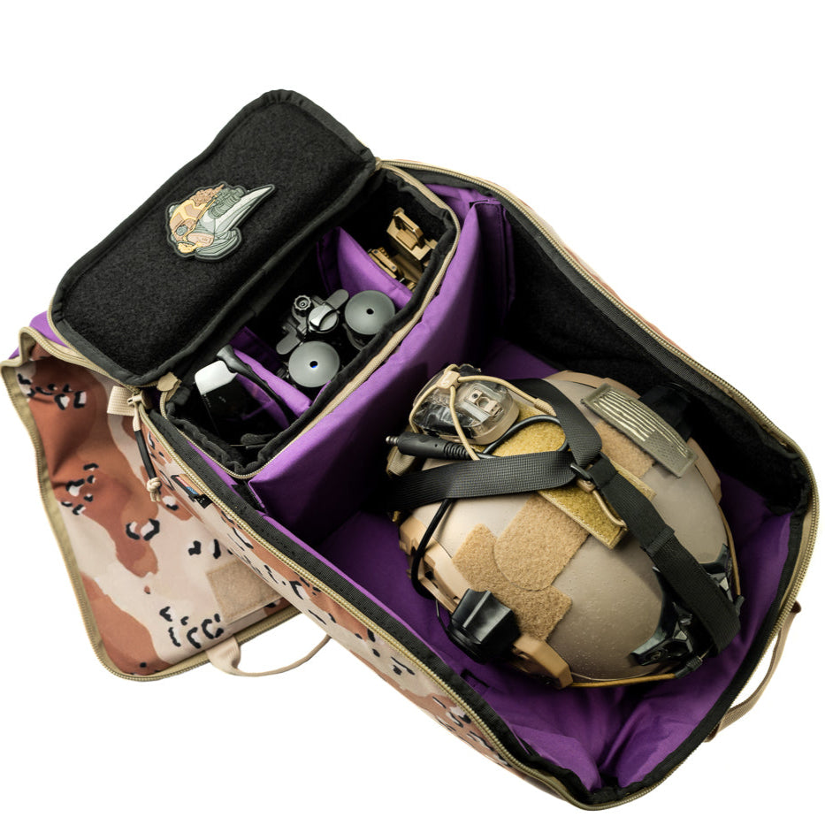 OGxPOM Ltd Ed Frogskin V2 OG Helmet Bag w/ Nods Box