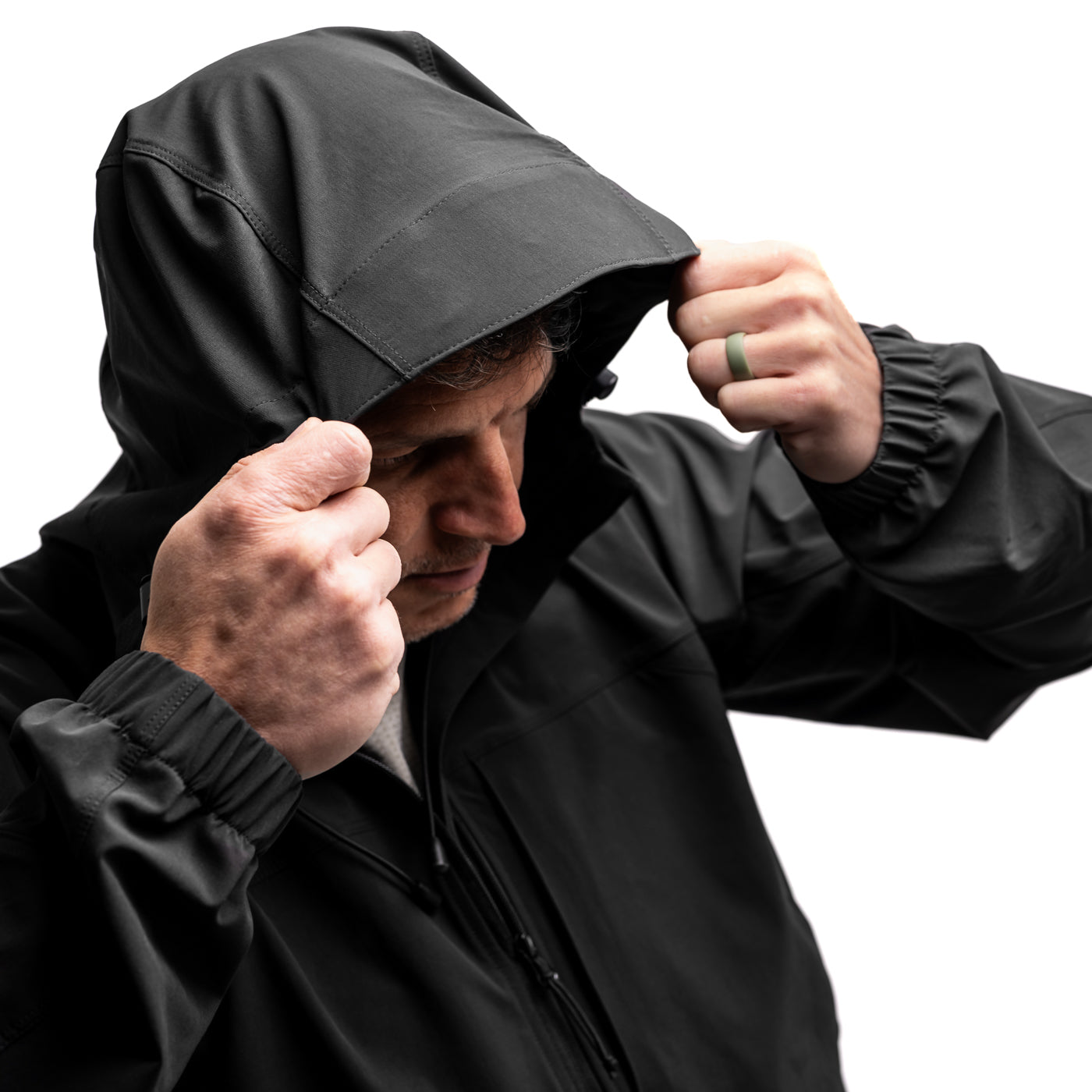 OTTE GEAR RAMBLER POLICE WINDBREAKER BLACK 10