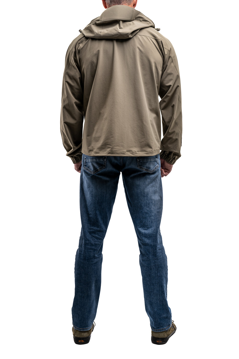 OTTE GEAR RAMBLER TACTICAL WINDBREAKER FDE Back