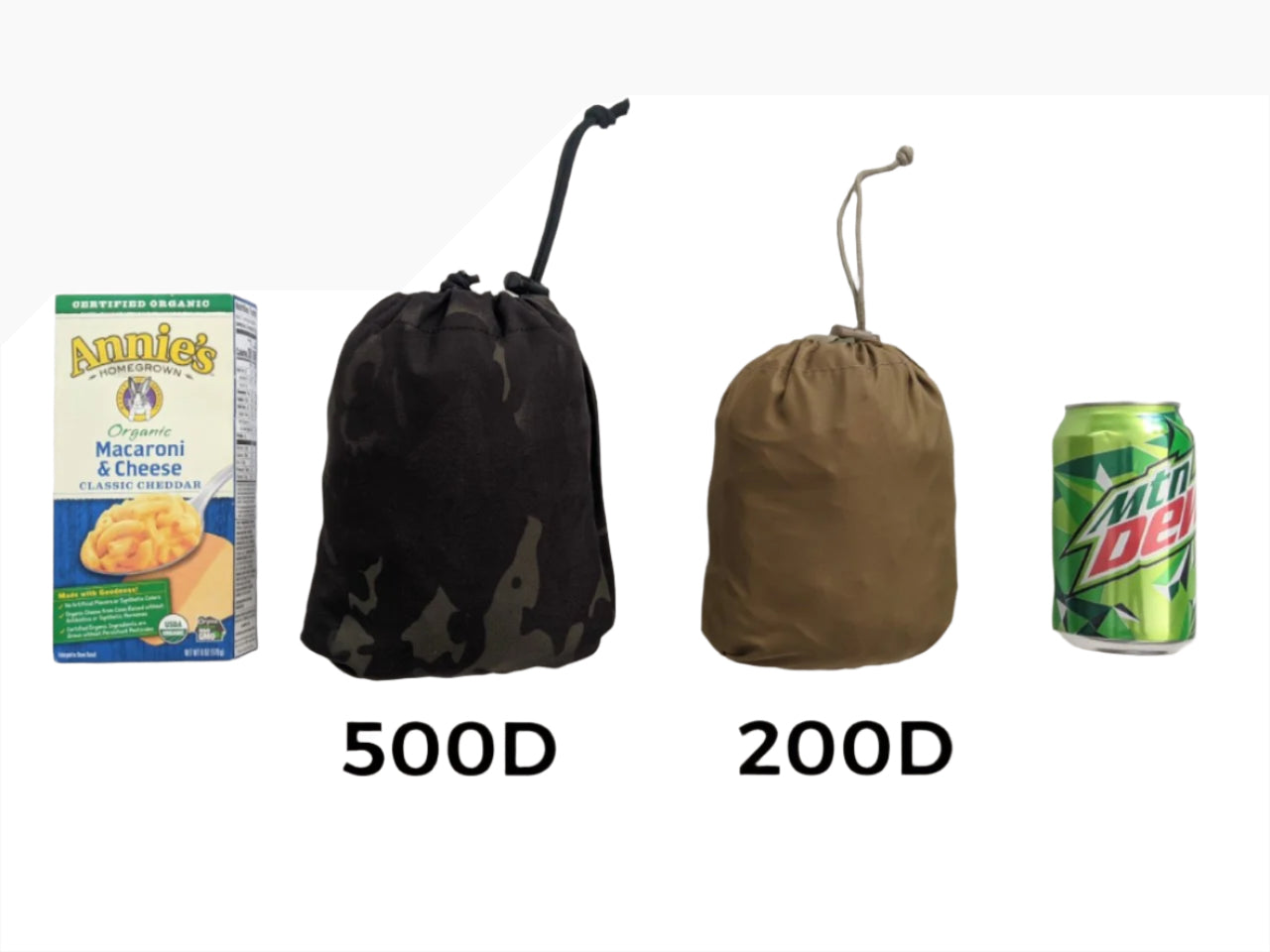 HEIST SSE BAG SIZE COMPARISON