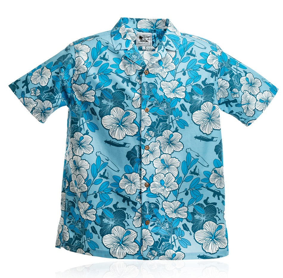 Aloha Narcos Playa Shirt | Gritty Grenade Hawaiian Shirt