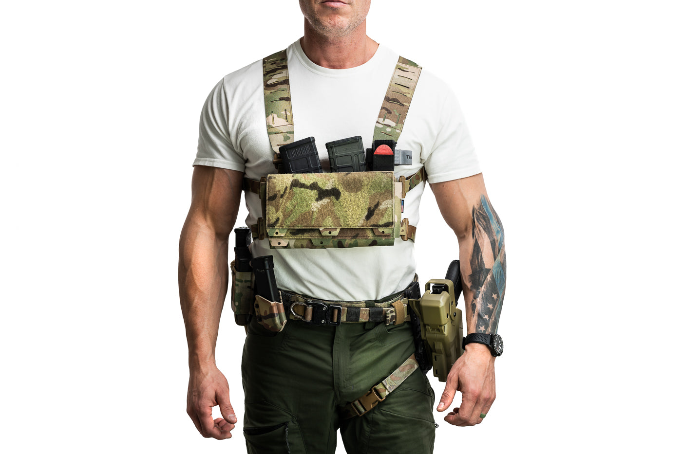 Universal Chest Rig Harness, Laser-Cut Chest Rig