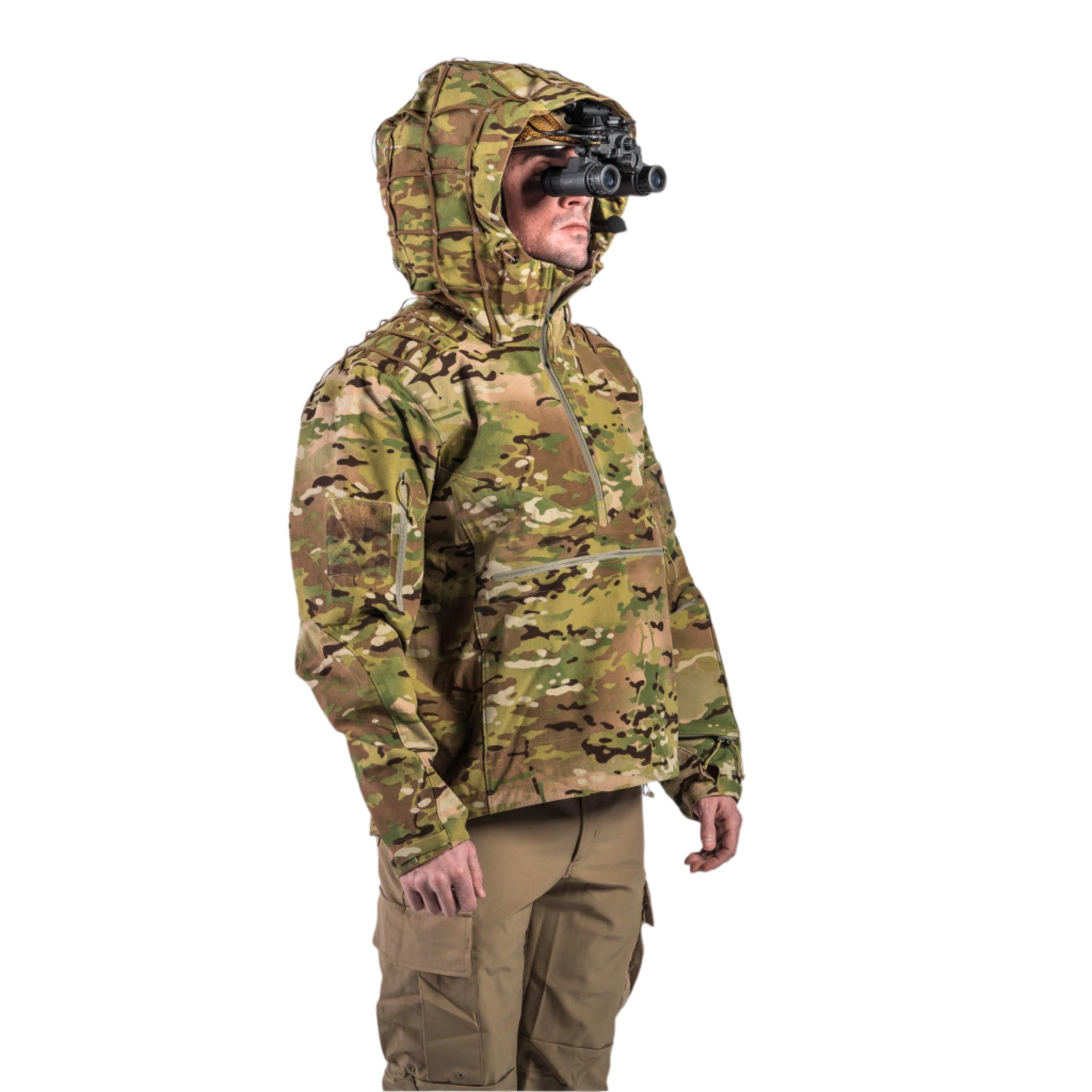 otte gear windshirt Overwatch Tactical Anorak | Multicam Hardshell