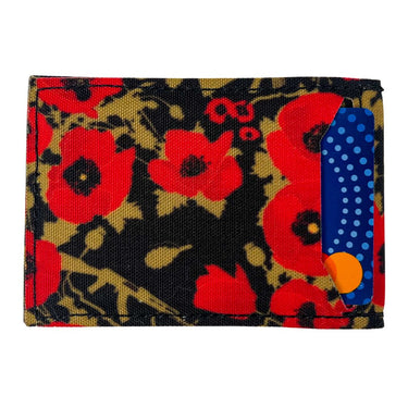 Poppies Slim Card Wallet